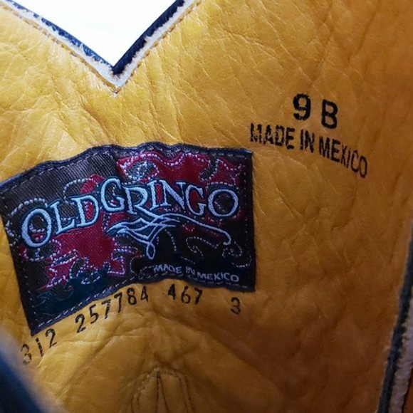 OLD GRINGO MILAGROS CROSS BOOTS WITH CRYSTALS - Picture 7 of 9